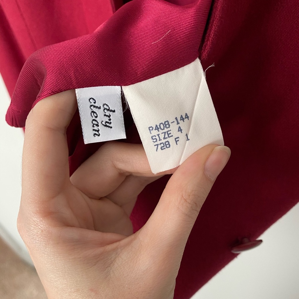 Vintage Pendleton Double Breasted Crop Blazer - image 5